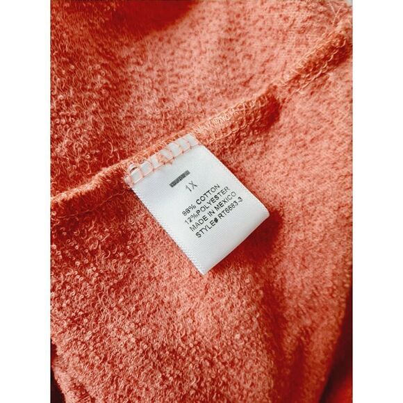 Fashion  nova NWT Slouch blessed embellished sz 1X top. - Picture 5 of 5